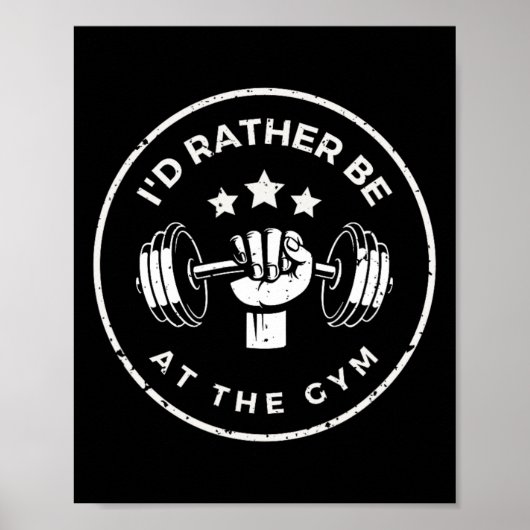 Bodybuilding  poster (Voorkant)