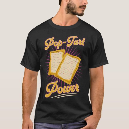 Bodybuilding Pre-workout Pop Tart Power Gym Exerci T-shirt (Voorkant)