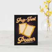 Bodybuilding Pre-workout Pop Tart Power Gym Oefeni Kaart (Gele Bloem)