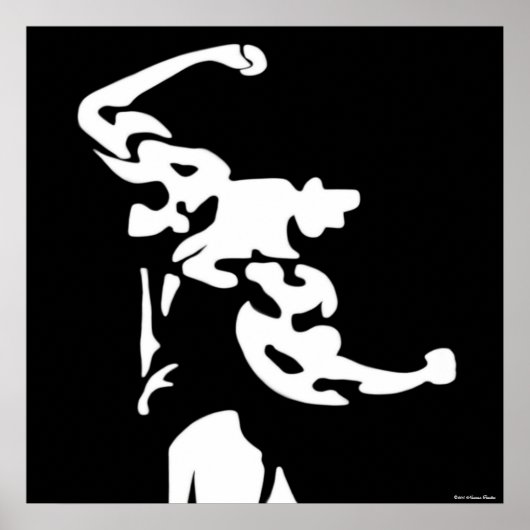 Bodybuilding Print (Voorkant)