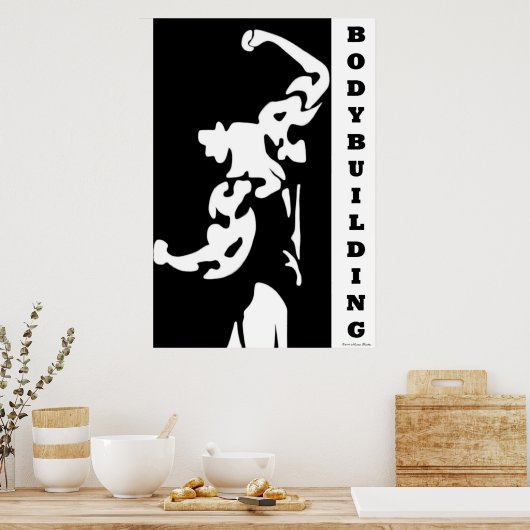 Bodybuilding Print (Keuken)