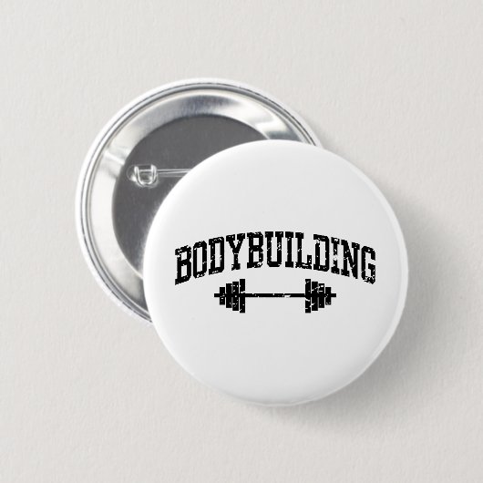 Bodybuilding Ronde Button 5,7 Cm (Voorkant /achterkant)
