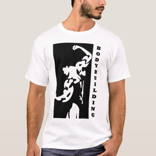 Bodybuilding-Shirt T-shirt (Voorkant)
