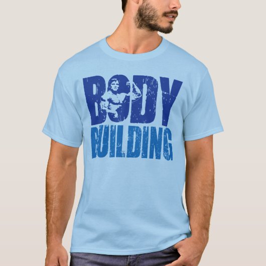Bodybuilding-Shirt T-shirt (Voorkant)