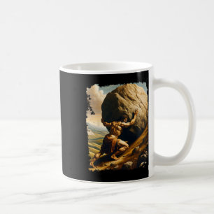 Bodybuilding Sisyphus Uithoudingsvermogen Clic Art Koffiemok