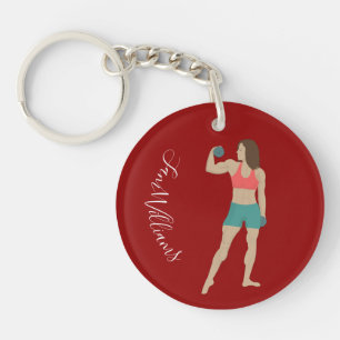 Bodybuilding Sleutelhanger