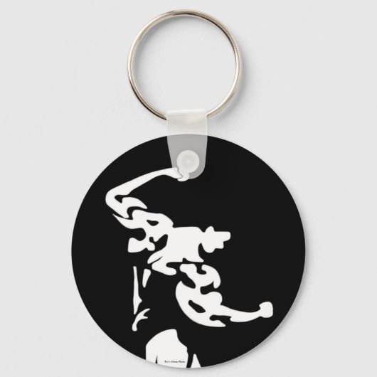 Bodybuilding-Sleutelhanger Sleutelhanger (Voorkant)