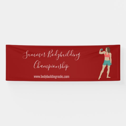 Bodybuilding Spandoek (Horizontaal)