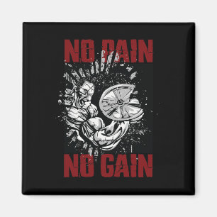 Bodybuilding Spreuken En Gym Shirts Voor Mannen Ge Magneet