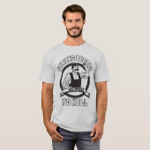 Bodybuilding - sterke mensen zijn moeilijker te do t-shirt (Voorkant volledig)