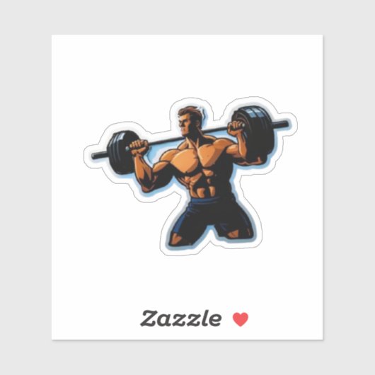Bodybuilding Stickers voor Gym Lovers (Vel)