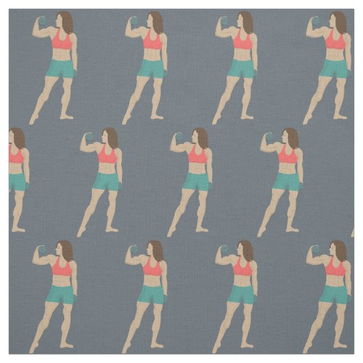 Bodybuilding Stof (Swatch)