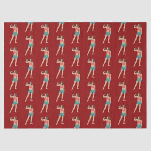 Bodybuilding Tissuepapier (Voorkant)