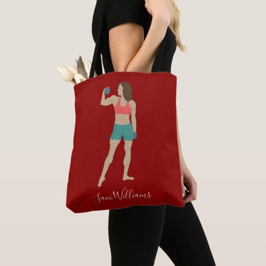 Bodybuilding Tote Bag (Dichtbij)