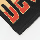 Bodybuilding van de pers van Satan Devil Fleece Deken (Hoek)