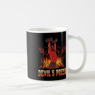 Bodybuilding van de pers van Satan Devil Koffiemok