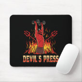 Bodybuilding van de pers van Satan Devil Muismat (Met muis)