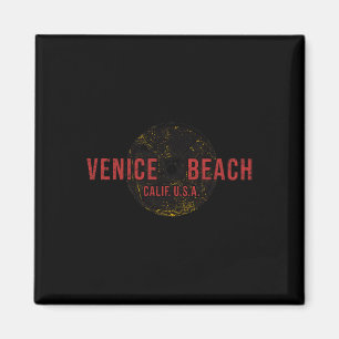 Bodybuilding Venice Beach California Gewichtheffen Magneet