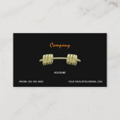 Bodybuilding Visitekaartje (Voorkant)