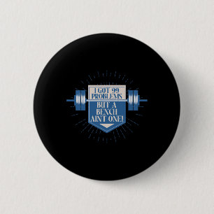 Bodybuilding voor mannen met drijvende kracht ronde button 5,7 cm