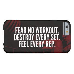 Bodybuilding Workout Motivatie Barely There iPhone 6 Hoesje