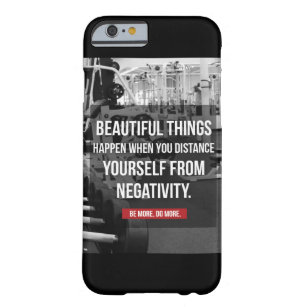 Bodybuilding Workout Motivatie - Negativiteit Barely There iPhone 6 Hoesje