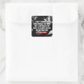 Bodybuilding Workout Motivatie woorden Vierkante Sticker (Tas)