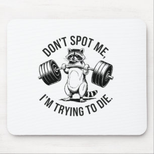Bodybuilding Workout Niet Kijken Ik Probeer Te D Muismat