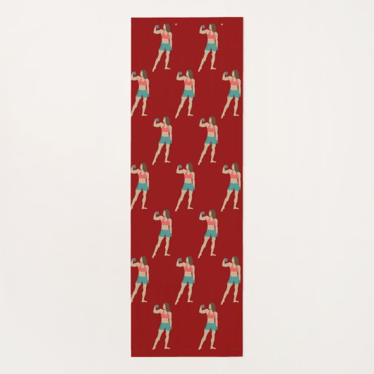 Bodybuilding Yogamat (Achterkant)