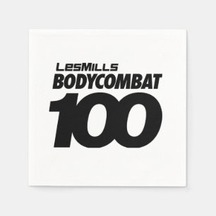 BODYCOMBAT 100 cocktailservetten Servet