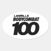 BODYCOMBAT 100 Stickers (Voorkant)