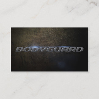Bodyguard Business Card Visitekaartje
