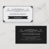 Bodyguard - Classy  Lijst Visitekaartje (Voorkant / Achterkant)