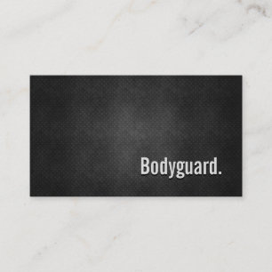 Bodyguard Cool Black Metal Simpliciet Visitekaartje