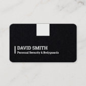 Bodyguard Premium Black Visitekaartje (Voorkant)