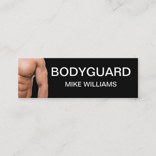 Bodyguard Professional Compact Visitekaartjes (Voorkant)