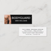 Bodyguard Professional Compact Visitekaartjes (Voorkant / Achterkant)