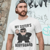 BODYGUARD VAN MIJN ZUS GRAPPIGE BROER T-shirts