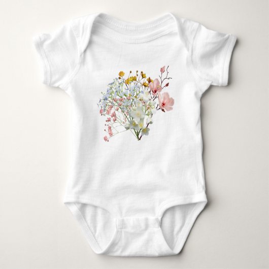 Bodysuit bloemen (Voorkant)