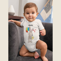 Bodysuit Bunny met ballonnen