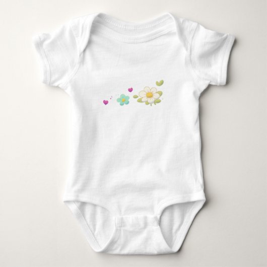 Bodysuit Cute Flower (Voorkant)