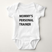 Bodysuit is persoonlijk trainer voor mama (Voorkant)