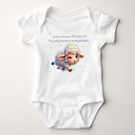 Bodysuit met een schattige schapenprint