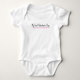 Bodysuit "Mijn eerste Valentijnsdag"