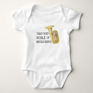 Bodysuit van het Baby van de tuba