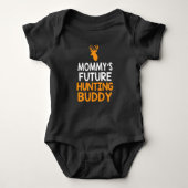 Bodysuit van het Baby van de Vriend van de Jacht (Voorkant)