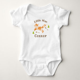 BODYSUITE BABY FOX WOODLAND TRIBAL SINAASAPPEL CUS ROMPER