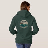 Bodysurfen bij The Wedge - Hoodie (Dames) (Achterkant volledig)