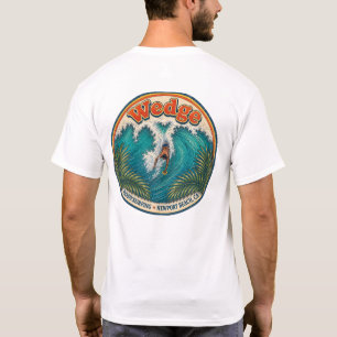 Bodysurfen op The Wedge - Newport Beach T-shirt