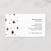 Bodywork Energy Healer Hands Visitekaartje (Achterkant)